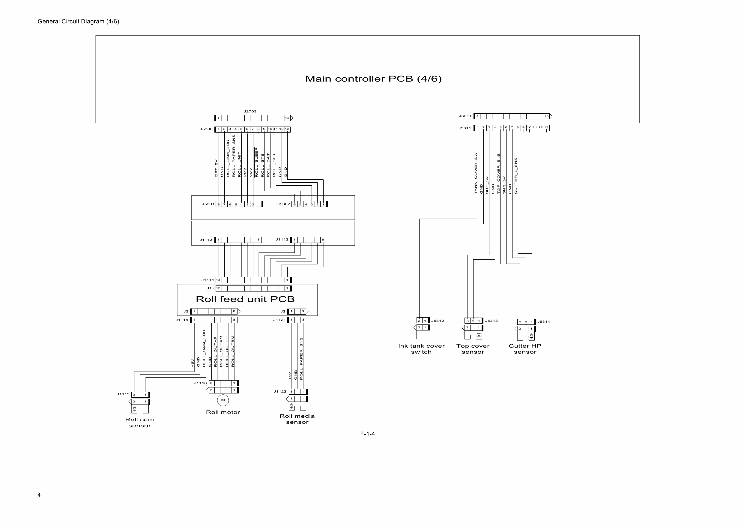 Canon ImagePROGRAF iPF605 Circuit Diagram-6